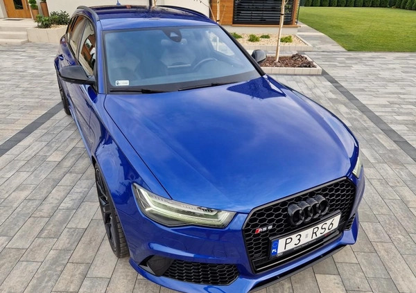 Audi RS6 cena 255000 przebieg: 153000, rok produkcji 2016 z Koło małe 121